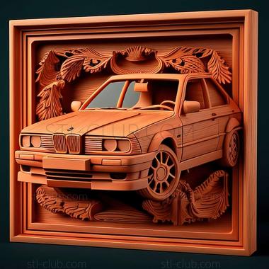 3D мадэль BMW E36 (STL)